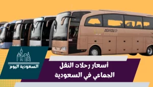 أسعار رحلات النقل الجماعي السعودية 2025 | دليل النقل