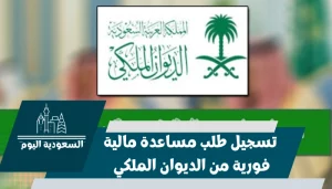 تسجيل طلب مساعدة مالية فورية من الديوان الملكي في السعودية بخطوات بسيطة